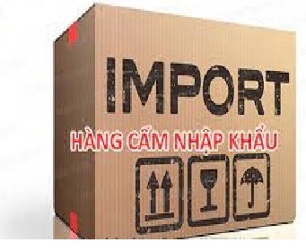 Những sản phẩm hàng hóa cấm nhập khẩu mới nhất