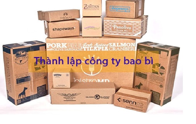 Thủ tục mở công ty sản xuất bao bì